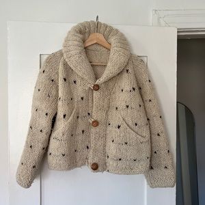 Vintage Wool Cardigan